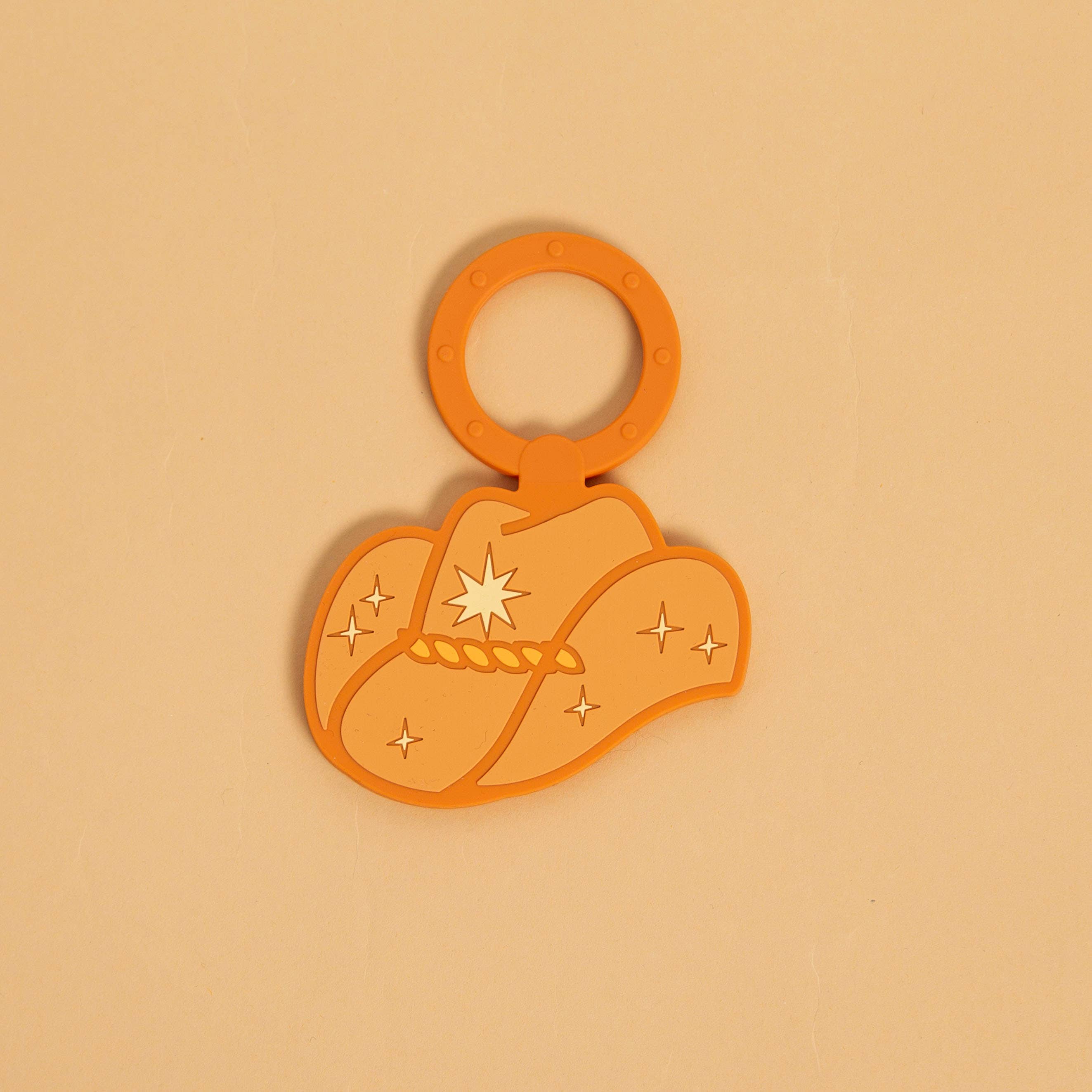 Cowboy Hat Teether, Baby Teether Ring - Image 3