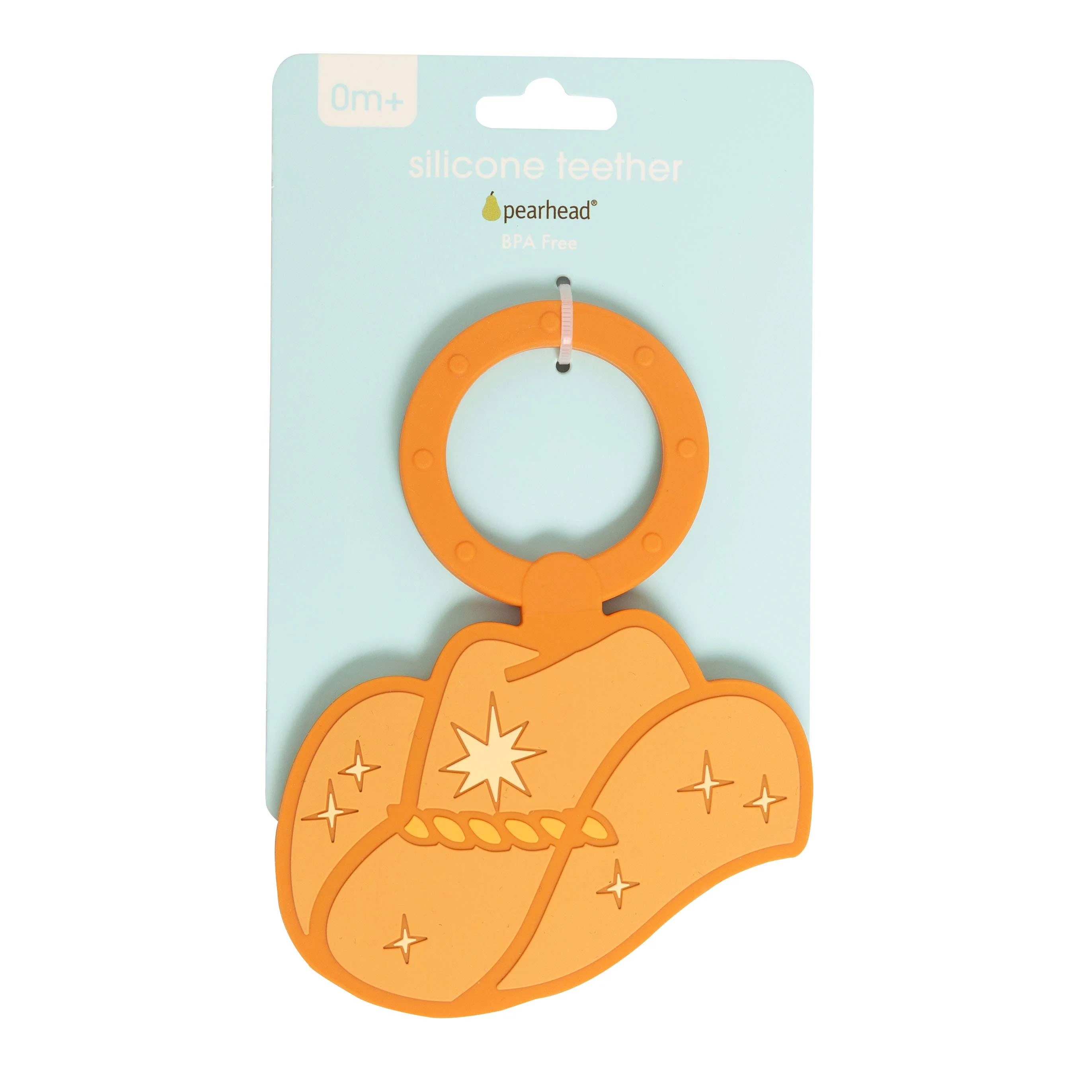 Cowboy Hat Teether, Baby Teether Ring - Image 4