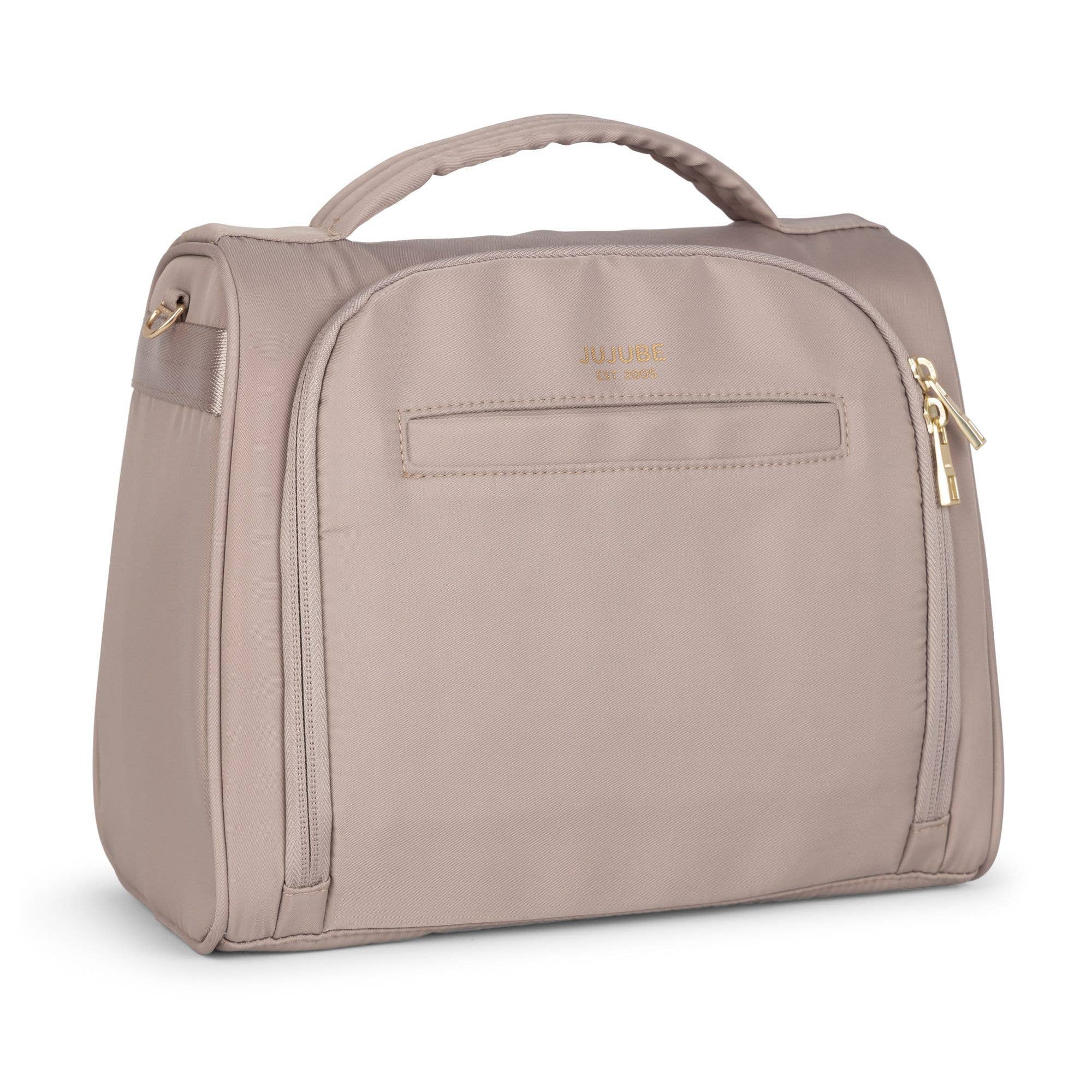 Insulated Bottle Bag Taupe - Image 3