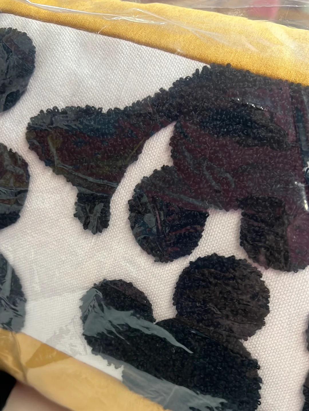 New Hallmark Mickey Silhouettes Pillow & Blanket - Image 3